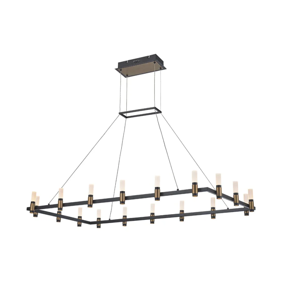 Eurofase Lighting Albany 18 Light 52" Wide LED Chandelier - Image 3