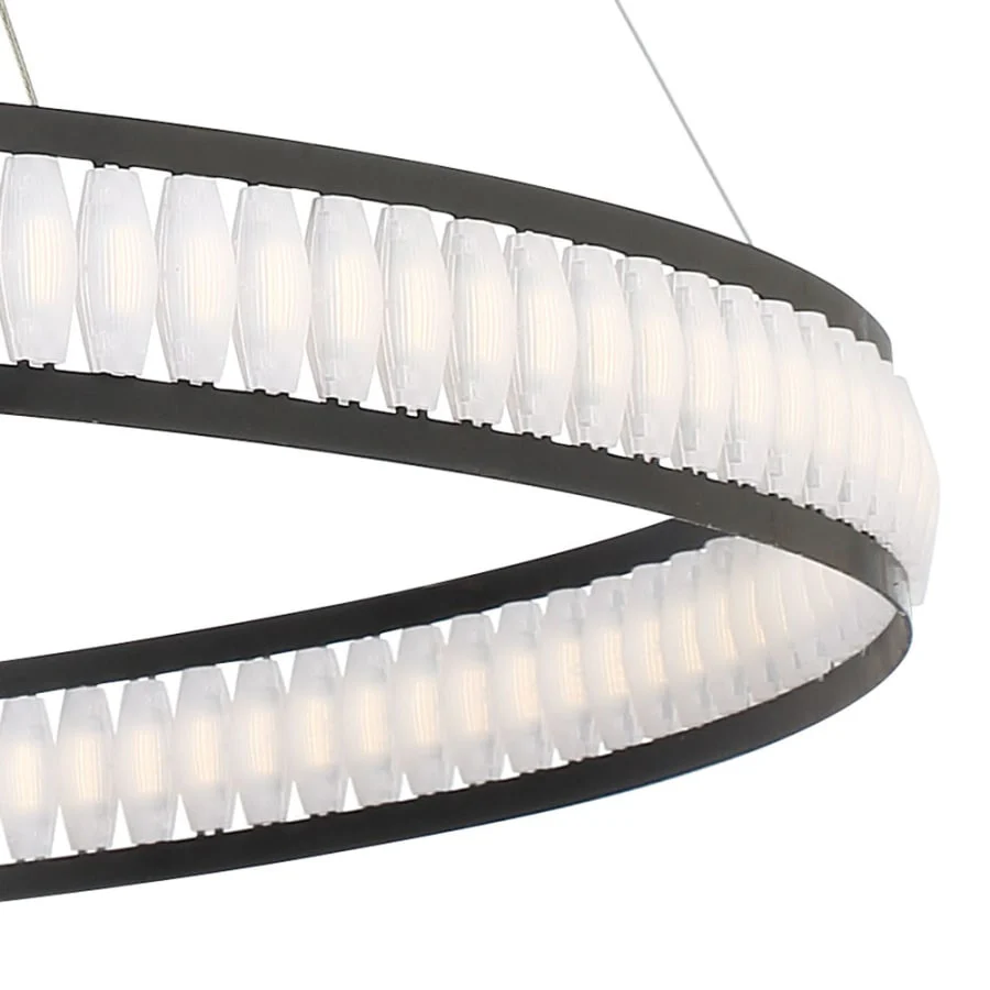 Eurofase Lighting Forster 47" Wide LED Ring Chandelier - Image 3