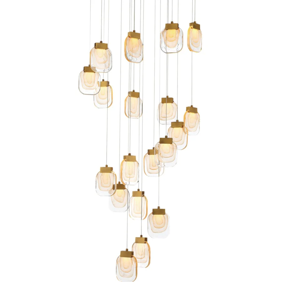 Eurofase Lighting Paget 19 Light 29" Wide LED Multi Light Pendant - Image 1