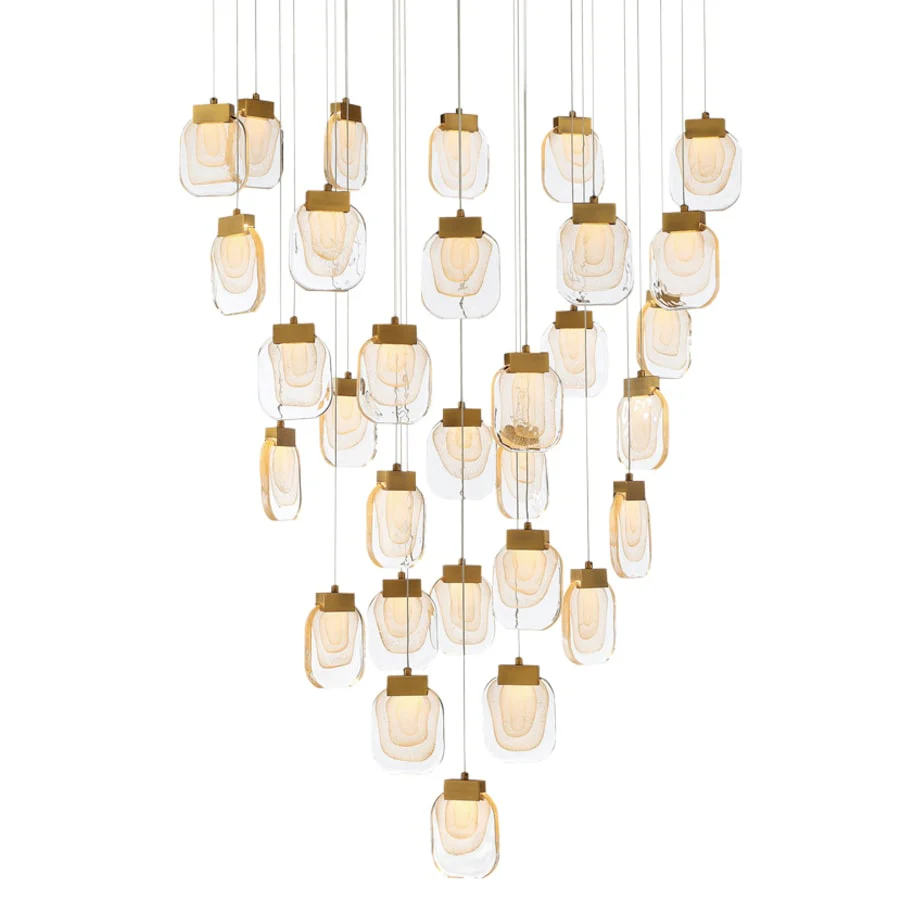 Eurofase Lighting Paget 31 Light 39" Wide LED Multi Light Pendant - Image 1