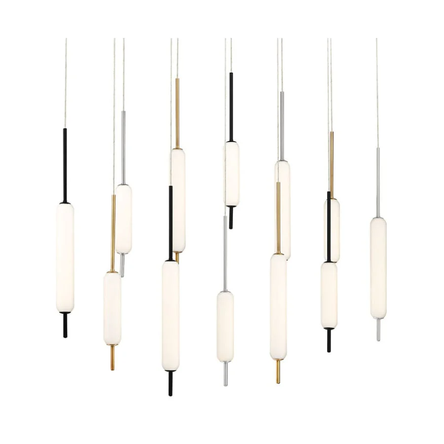 Eurofase Lighting Cumberland 12 Light 40" Wide LED Linear Pendant - Image 1