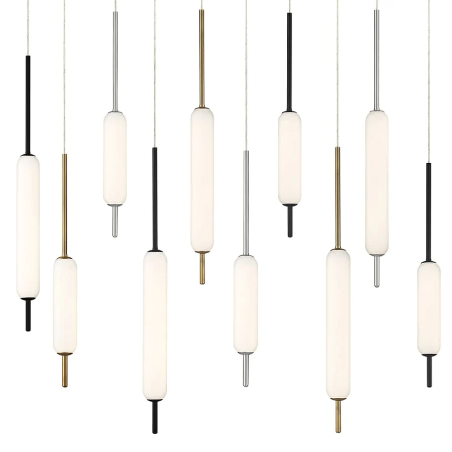 Eurofase Lighting Cumberland 12 Light 40" Wide LED Linear Pendant - Image 3