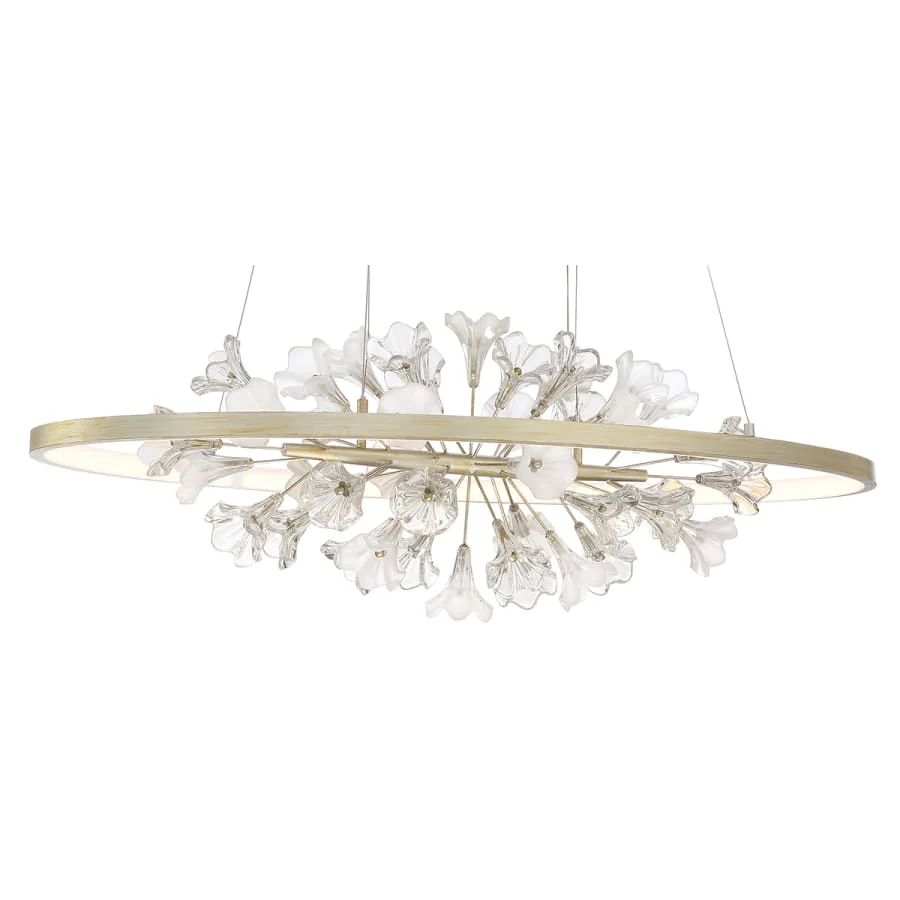 Eurofase Lighting Clayton 43" Wide LED Ring Chandelier - Image 1