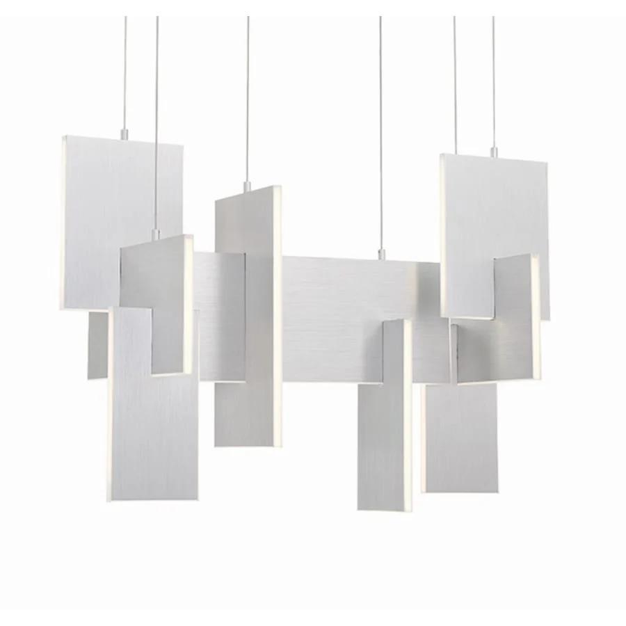 Eurofase Lighting Coburg 14" Wide LED Linear Chandelier - Image 1
