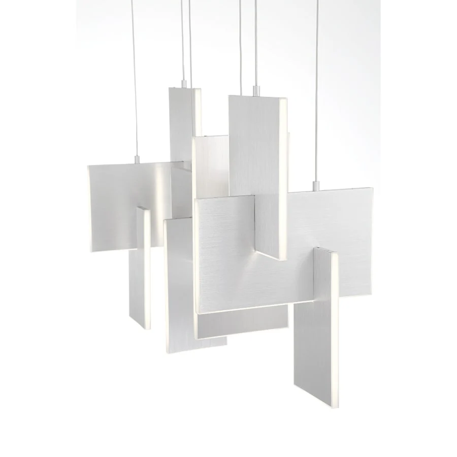 Eurofase Lighting Coburg 14" Wide LED Linear Chandelier - Image 3