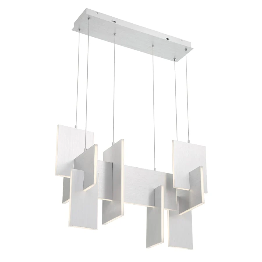 Eurofase Lighting Coburg 14" Wide LED Linear Chandelier - Image 2
