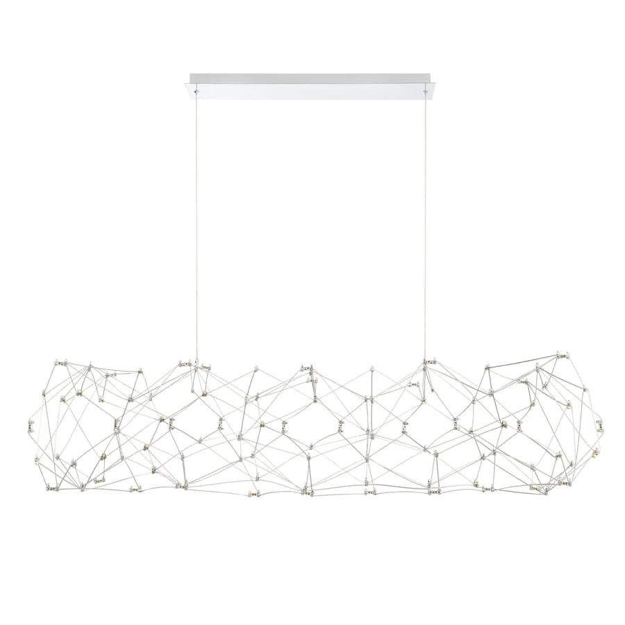 Eurofase Lighting Leonardelli 65" Wide LED Abstract Chandelier - Image 2