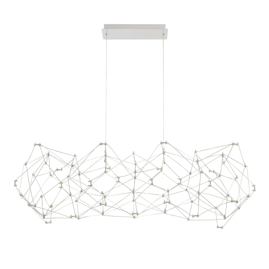 Eurofase Lighting Leonardelli 48" Wide LED Abstract Chandelier - Image 2