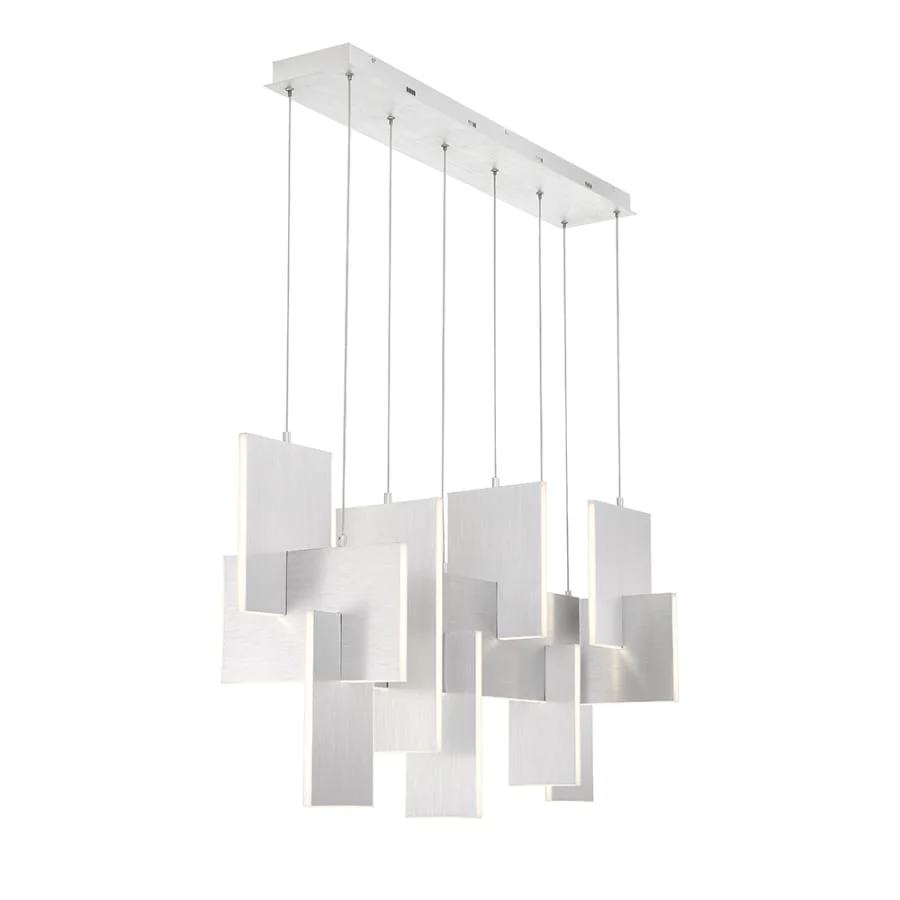 Eurofase Lighting Coburg 42" Wide LED Linear Chandelier - Image 2