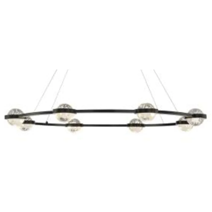 Eurofase Lighting Circolo 8 Light 48" Wide LED Ring Chandelier - Image 1