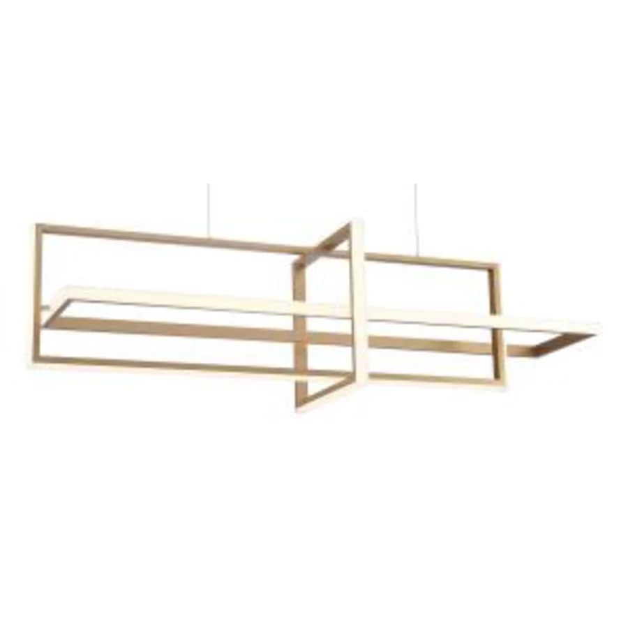 Eurofase Lighting Bordo 3 Light 56" Wide LED Abstract Chandelier - Image 1
