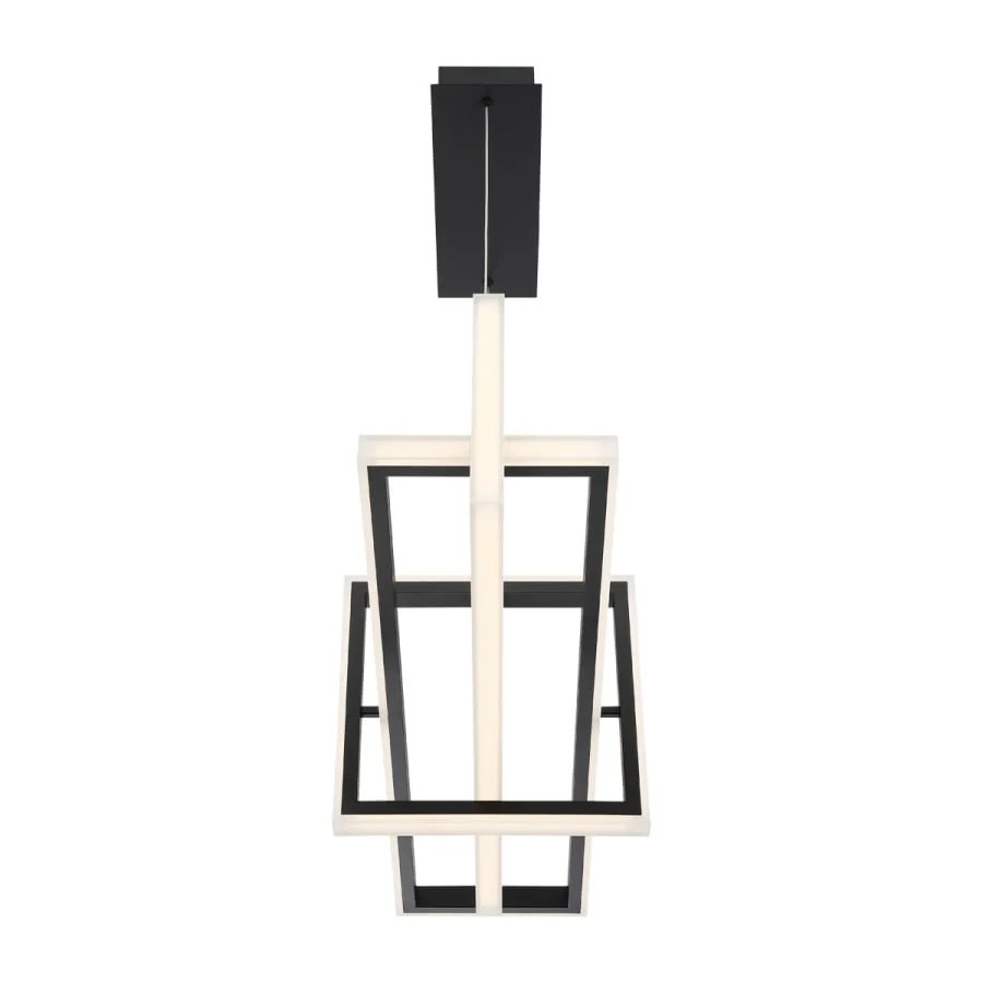 Eurofase Lighting Bordo 3 Light 56" Wide LED Abstract Chandelier - Image 3
