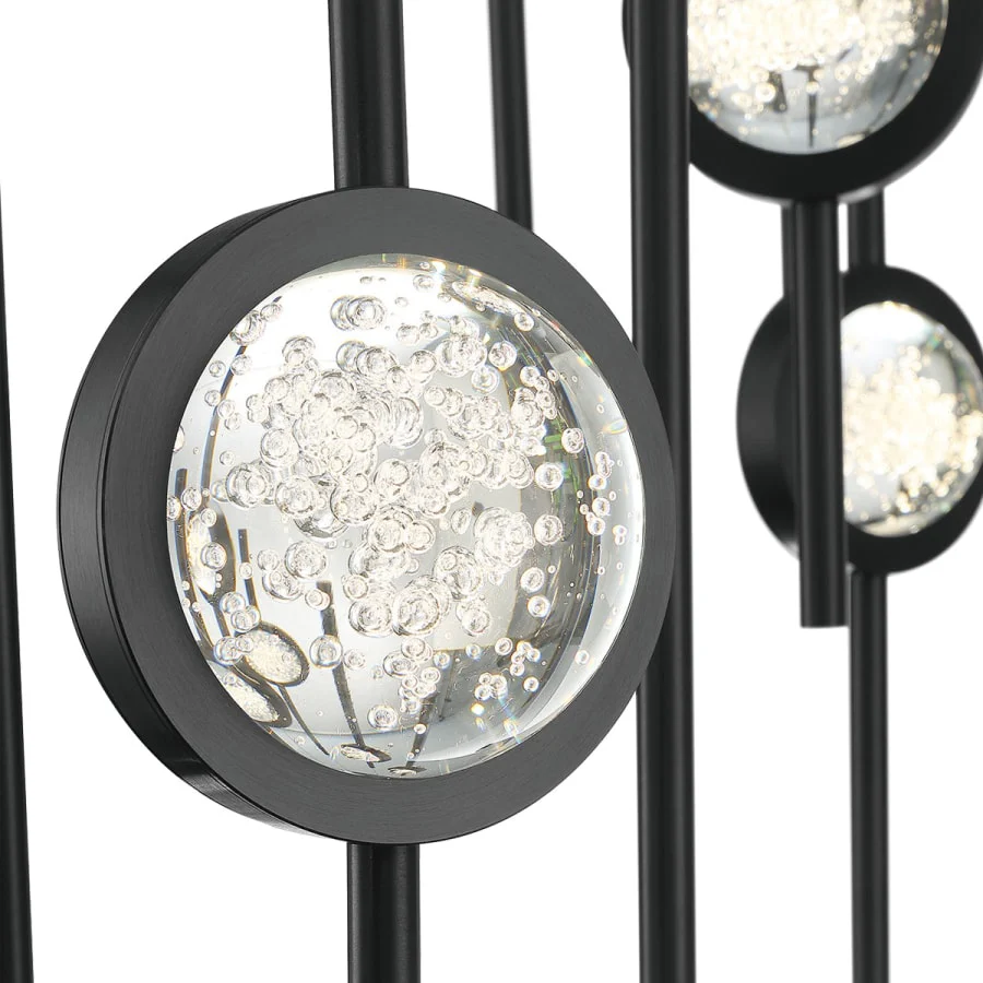 Eurofase Lighting Barletta 12 Light 38" Wide LED Abstract Linear Pendant - Image 3