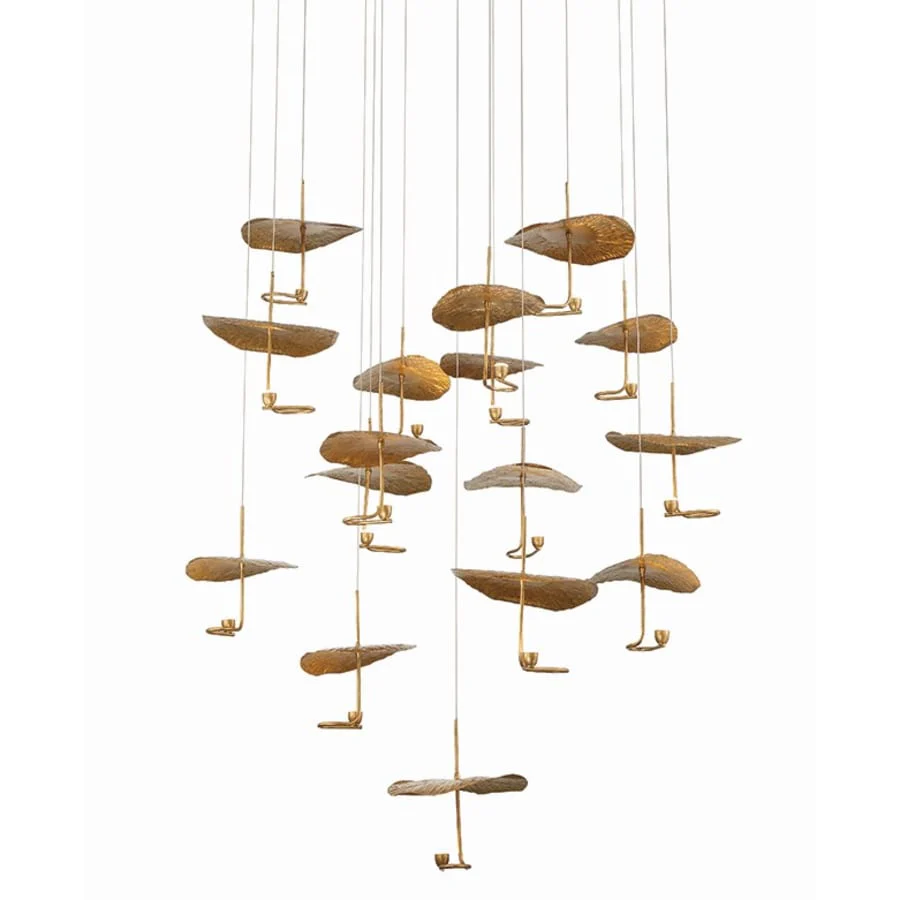 Eurofase Lighting Lagatto 16 Light 52" Wide LED Suspension Multi Light Pendant - Image 1