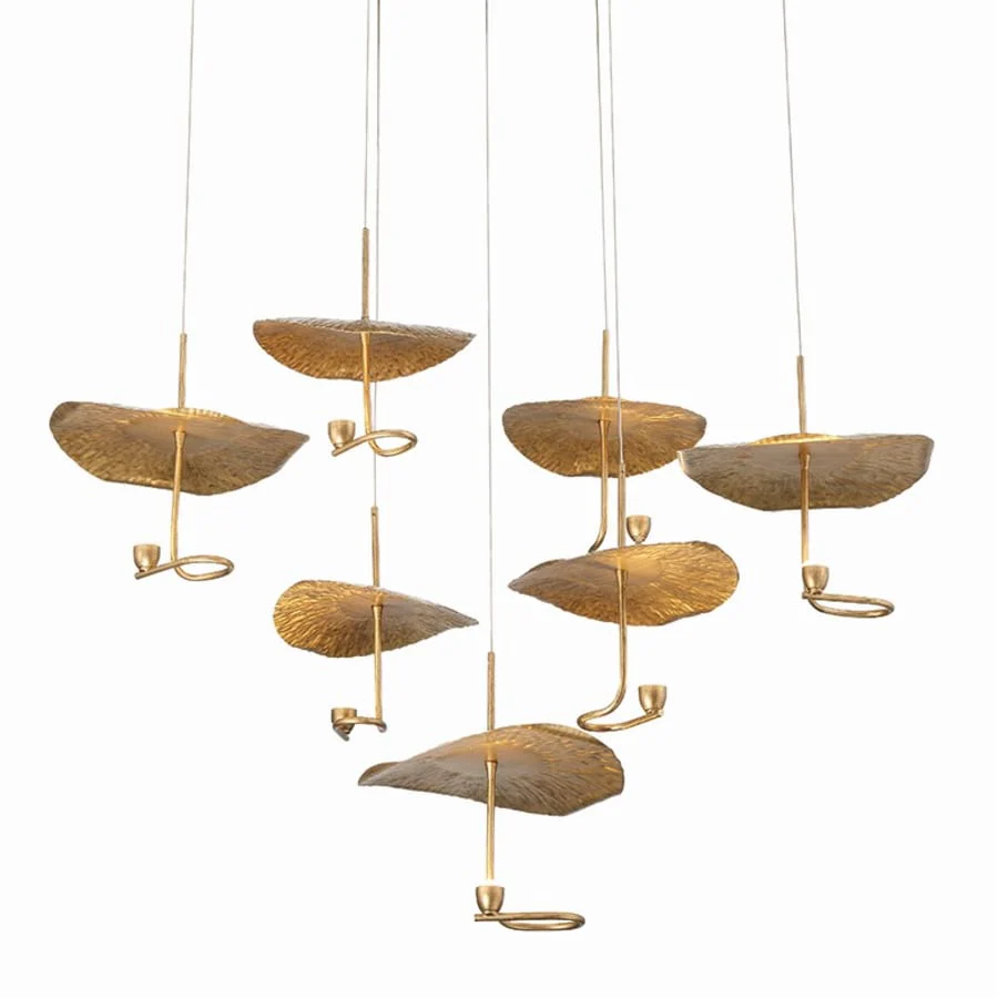 Eurofase Lighting Lagatto 9 Light 24" Wide LED Suspension Multi Light Pendant - Image 1