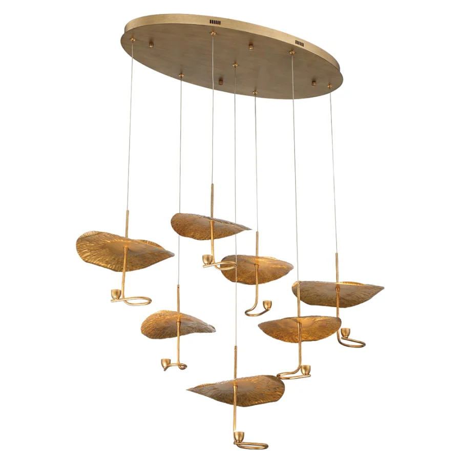 Eurofase Lighting Lagatto 9 Light 24" Wide LED Suspension Multi Light Pendant - Image 3