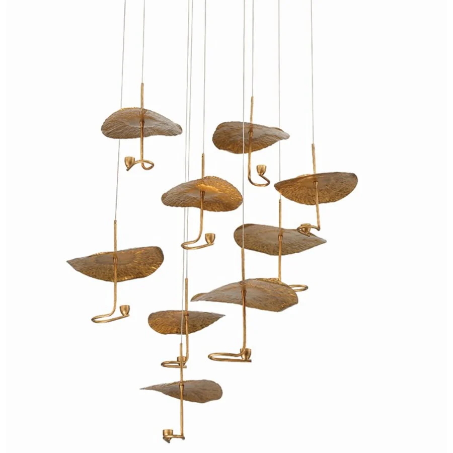 Eurofase Lighting Lagatto 9 Light 36" Wide LED Suspension Multi Light Pendant - Image 1