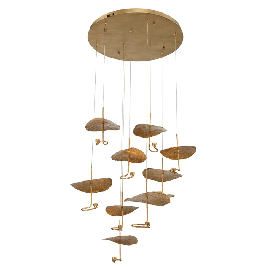 Eurofase Lighting Lagatto 9 Light 36" Wide LED Suspension Multi Light Pendant - Image 2