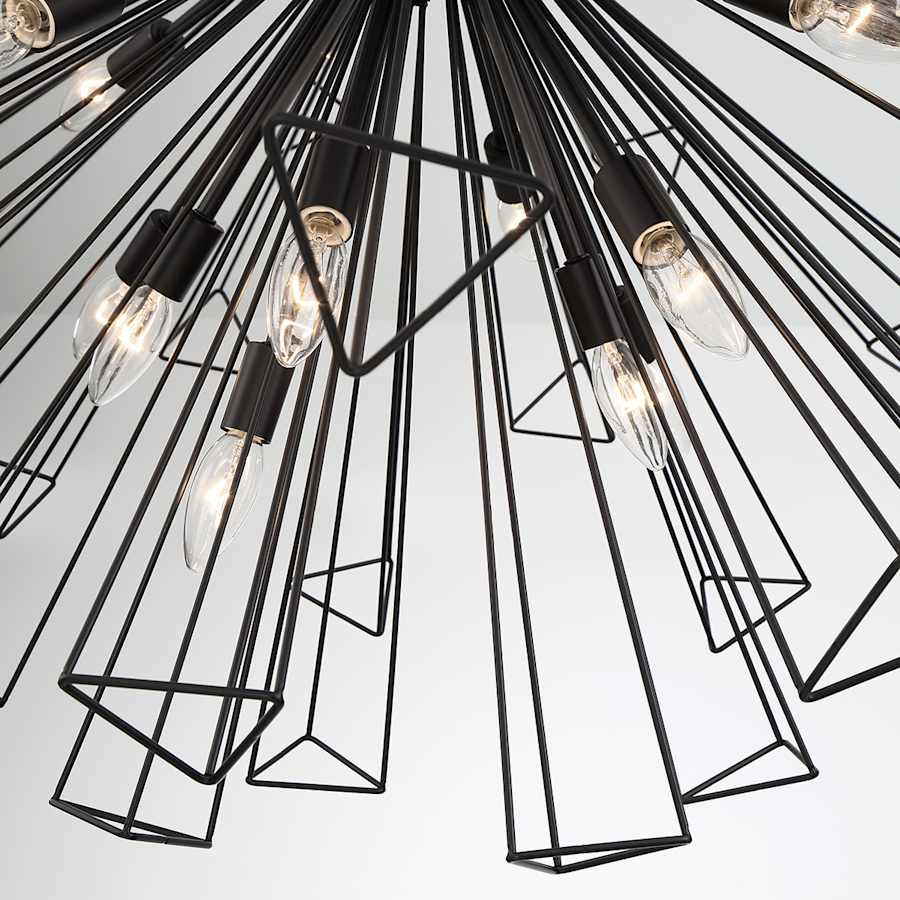 Eurofase Lighting Dendelio 29 Light 41" Wide Sputnik Chandelier - Image 2