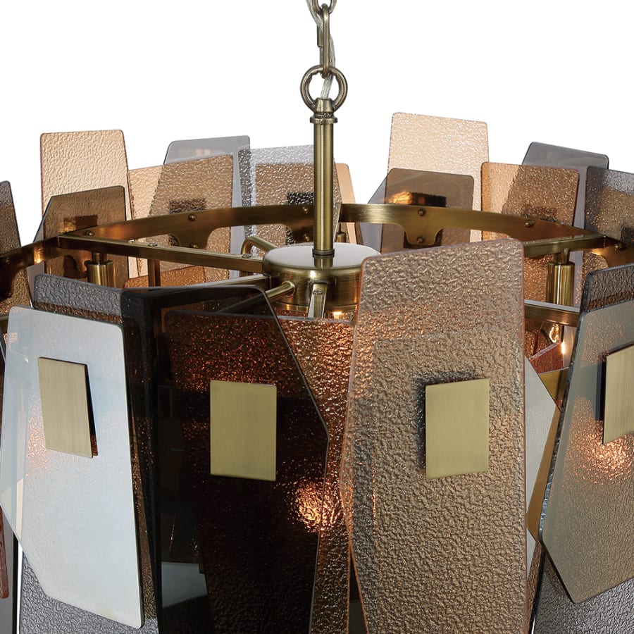 Eurofase Lighting Cocolina 10 Light 24" Wide Abstract Chandelier - Image 3