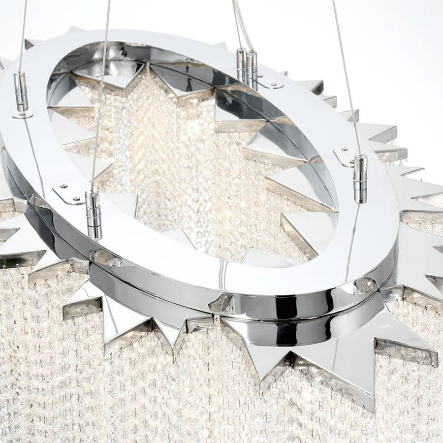 Eurofase Lighting Cohen 18 Light 21" Wide Chandelier - Image 3