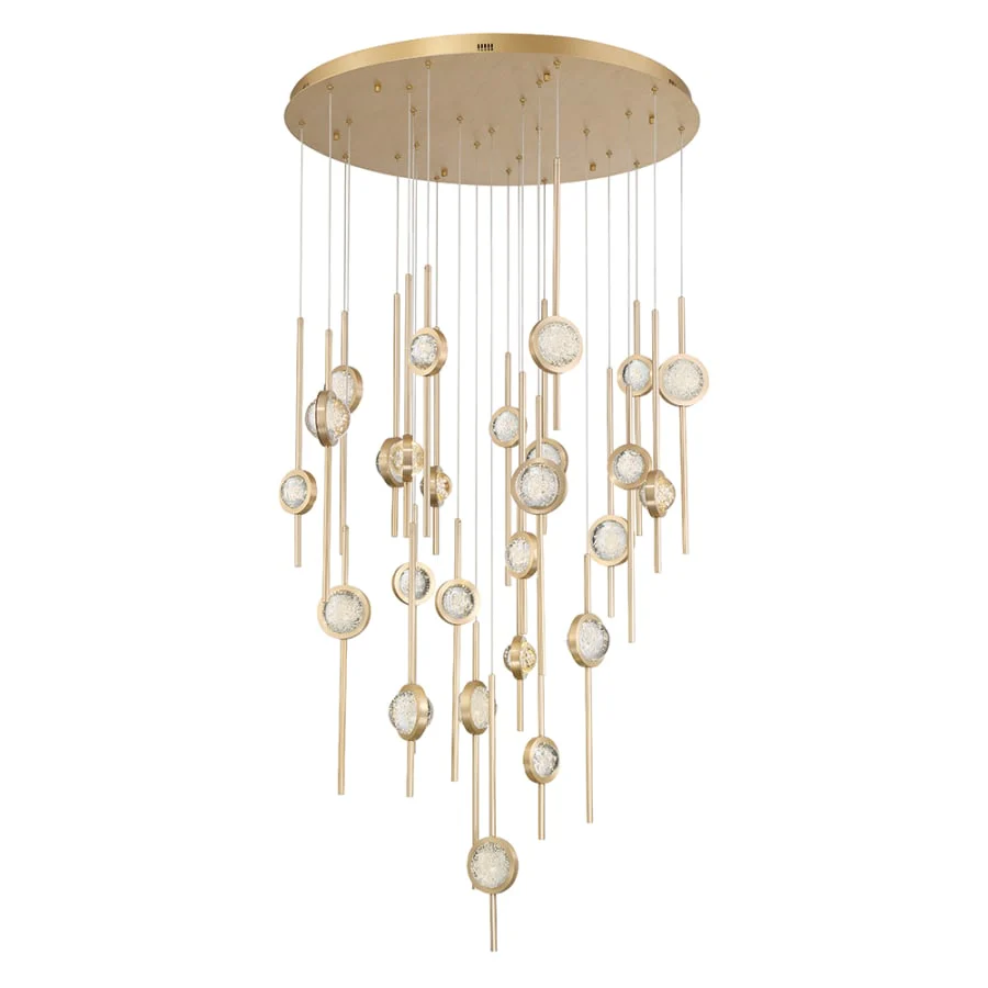 Eurofase Lighting Barletta 40" Wide LED Suspension Multi Light Pendant - Image 3