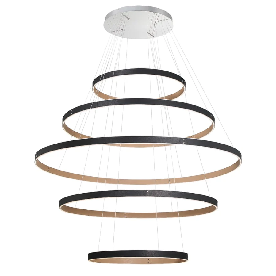 Eurofase Lighting Verdura 5 Light 60" Wide LED Ring Chandelier - Image 3