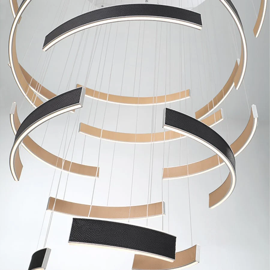 Eurofase Lighting Verdura 41" Wide LED Suspension Multi Light Pendant - Image 3