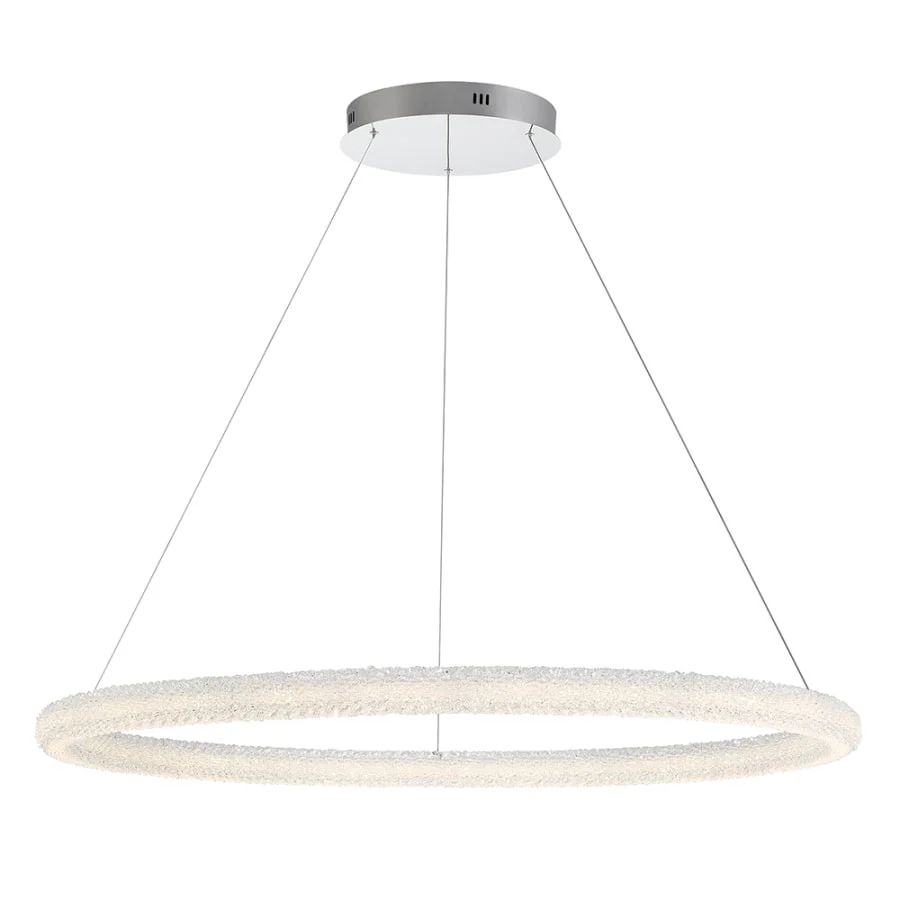 Eurofase Lighting Sassi 48" Wide LED Ring Chandelier - Image 3