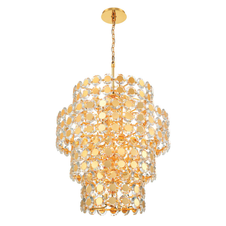 Eurofase Lighting Perrene 24 Light 32" Wide Waterfall Chandelier - Image 2