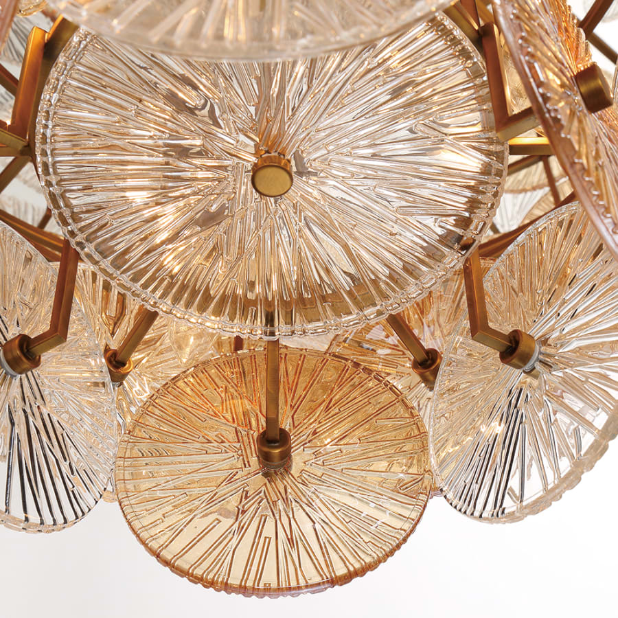 Eurofase Lighting Sue-Anne 27 Light 40" Wide Abstract Chandelier - Image 3
