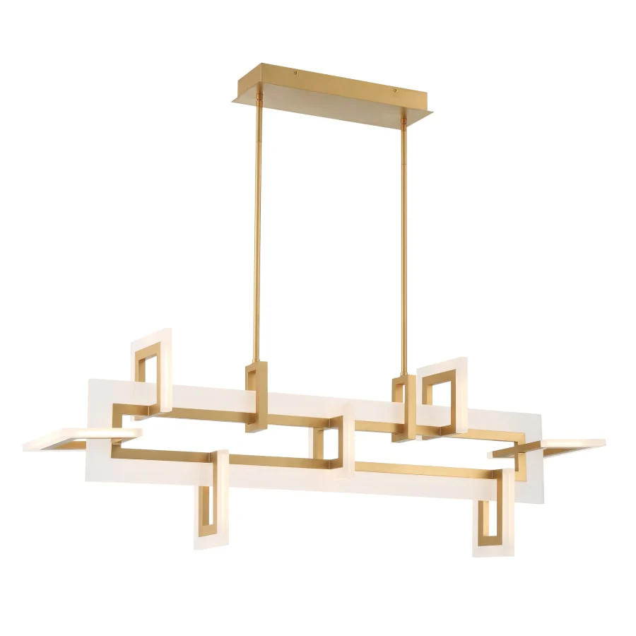 Eurofase Lighting Inizio 49" Wide Linear Chandelier - Image 2