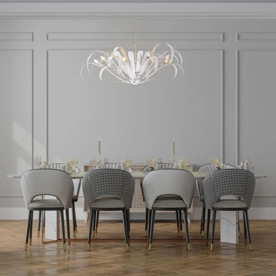 Eurofase Lighting Kagra 12 Light 56" Wide Chandelier - Image 2