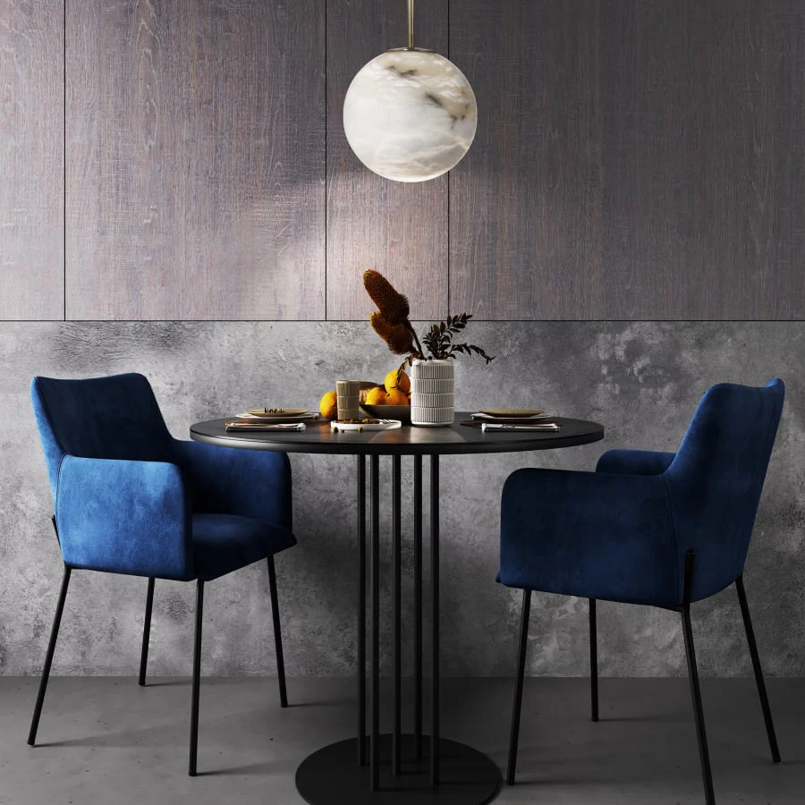 Eurofase Lighting Kepler 12" Wide 3000K LED Pendant with Alabaster Shade - Image 2