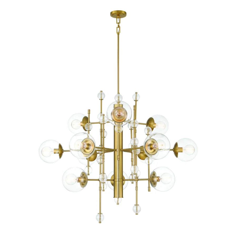 Eurofase Lighting Traiton 12 Light 48" Wide Abstract Chandelier - Image 2