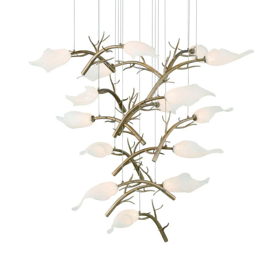 Eurofase Lighting Matera 32" Wide LED Abstract Chandelier - Image 1