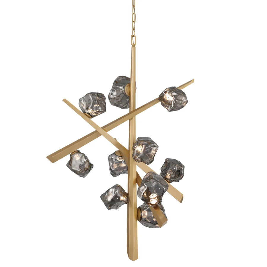 Eurofase Lighting Thorah 36" Wide LED Abstract Chandelier - Image 1