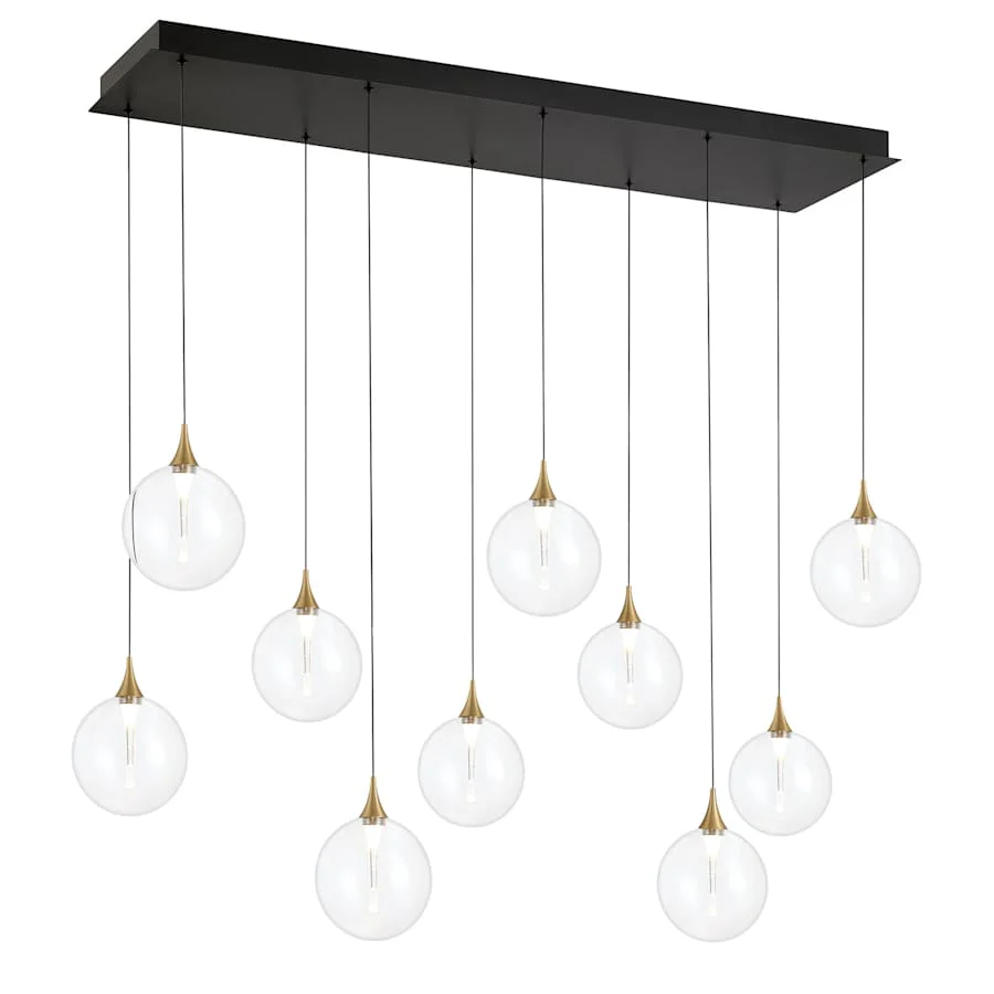 Eurofase Lighting Iissa 47" Wide Linear Chandelier - Image 2