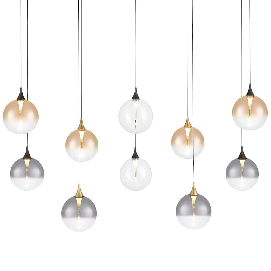 Eurofase Lighting Iissa 47" Wide Linear Chandelier - Image 1