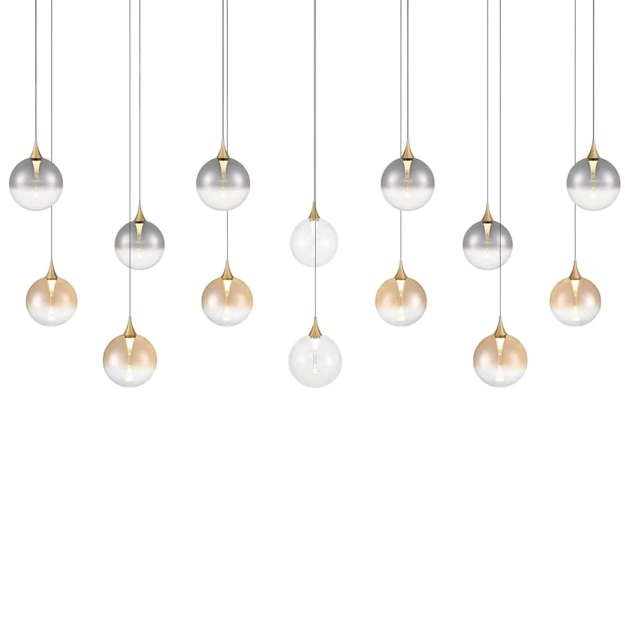 Eurofase Lighting Iissa 72" Wide Linear Chandelier - Image 1