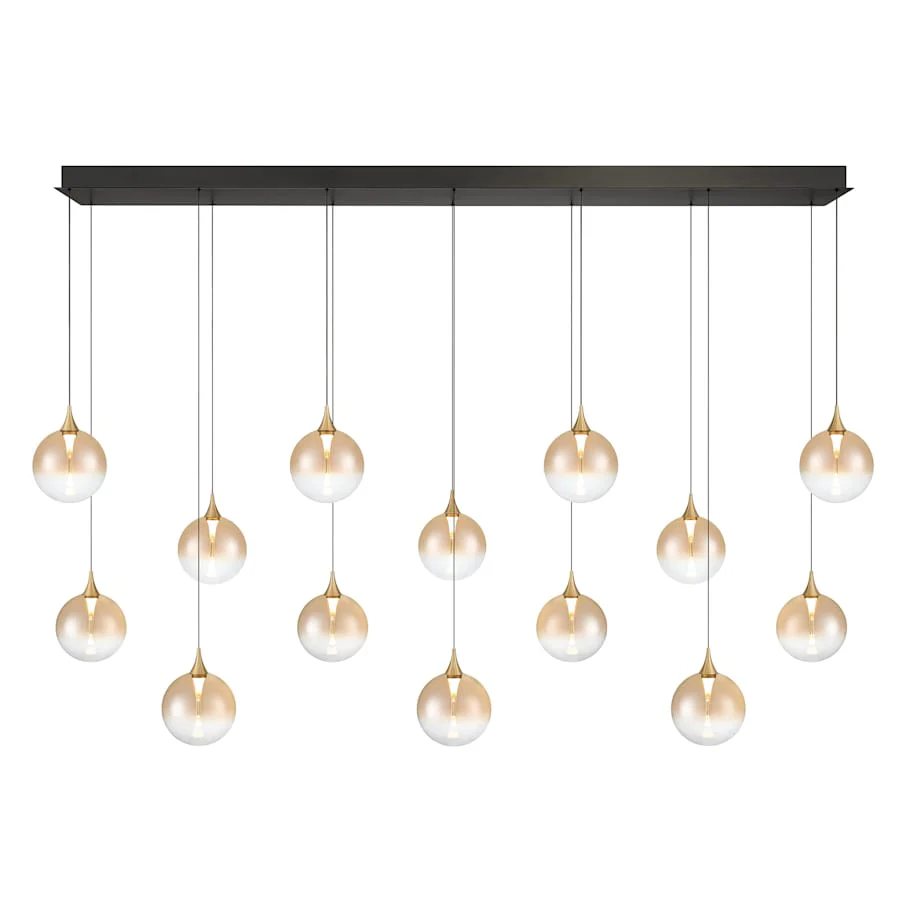 Eurofase Lighting Iissa 72" Wide Linear Chandelier - Image 2