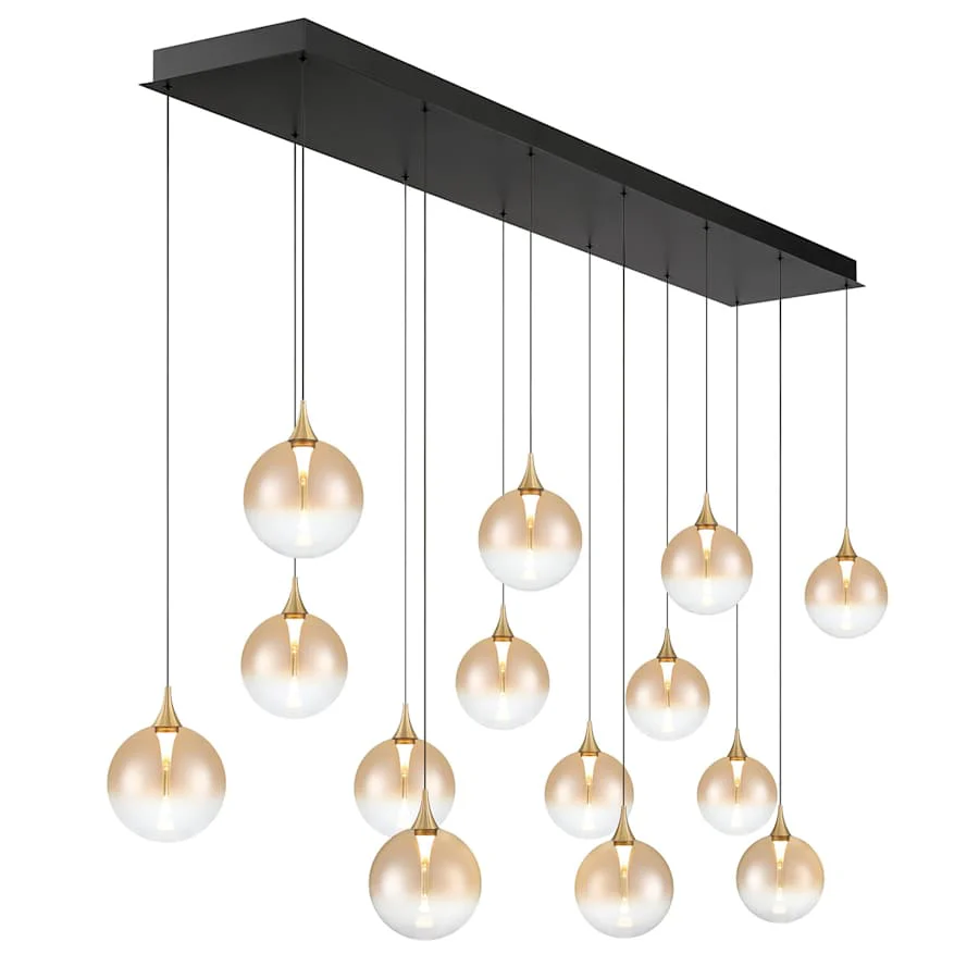Eurofase Lighting Iissa 72" Wide Linear Chandelier - Image 3
