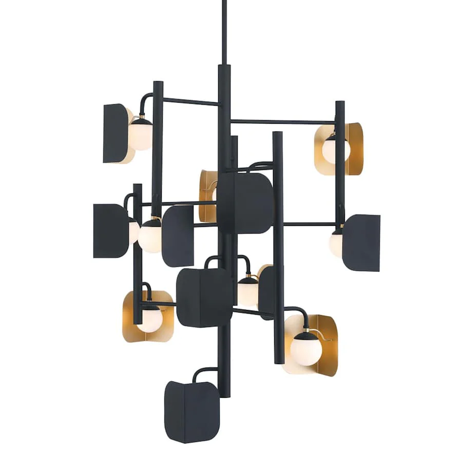 Eurofase Lighting Cornice 36" Wide Chandelier - Image 1