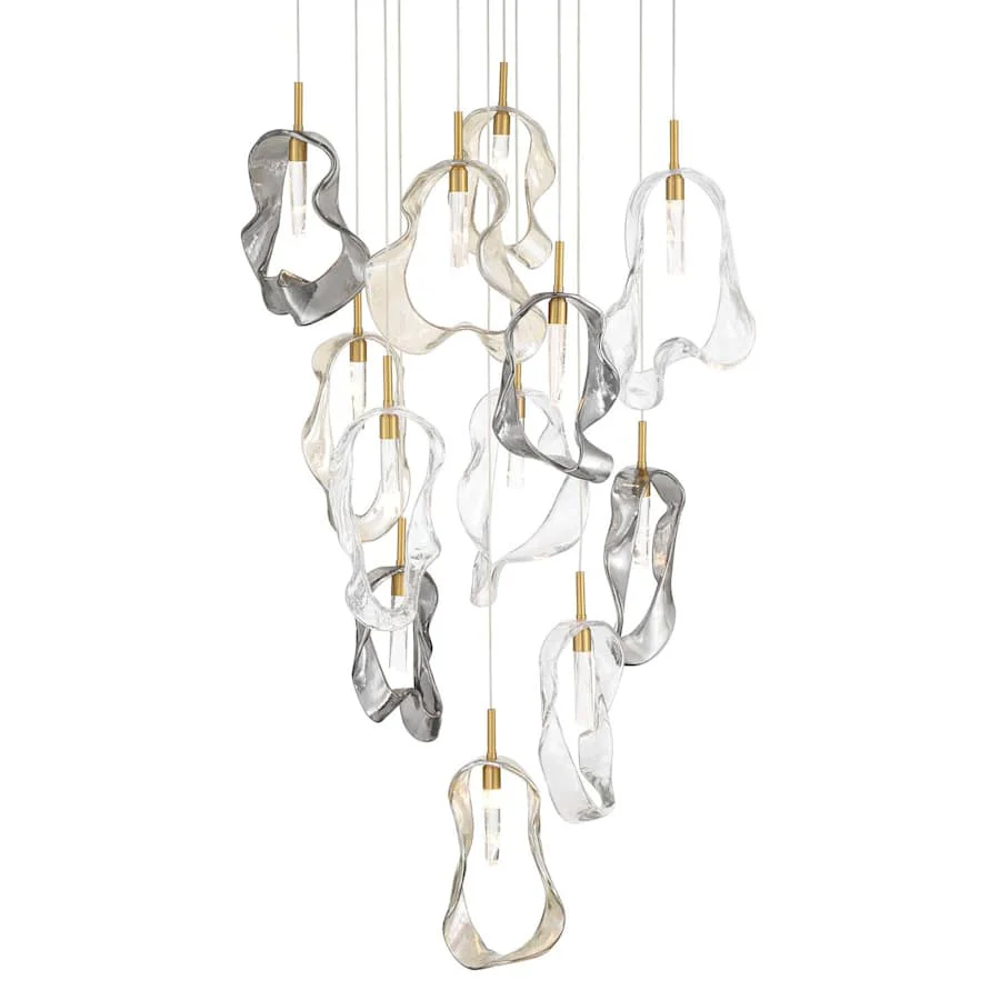 Eurofase Lighting Norah 24" Wide Crystal Chandelier - Image 1