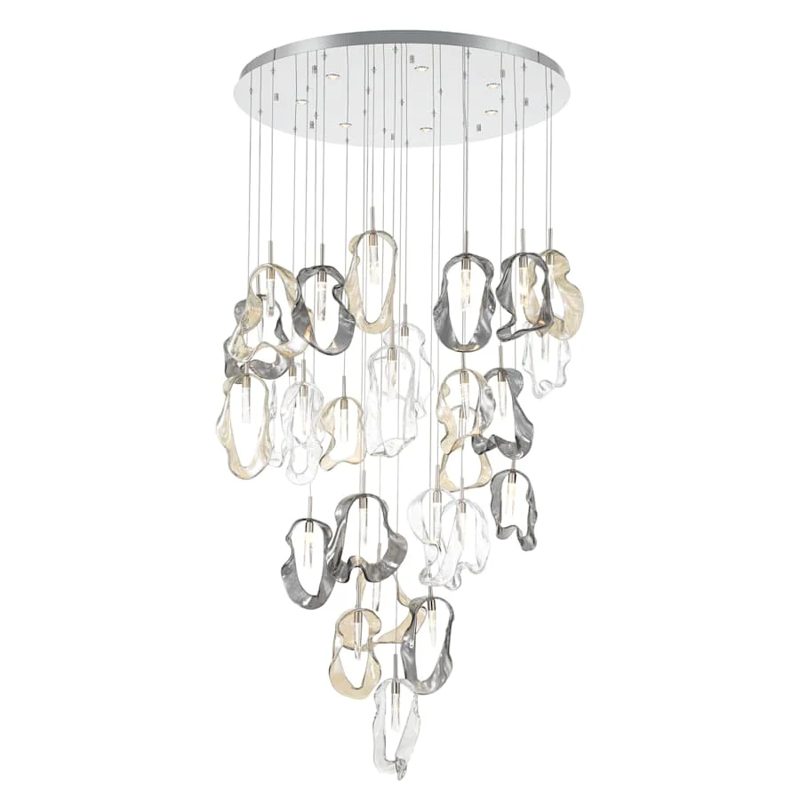 Eurofase Lighting Norah 39" Wide Crystal Chandelier - Image 2