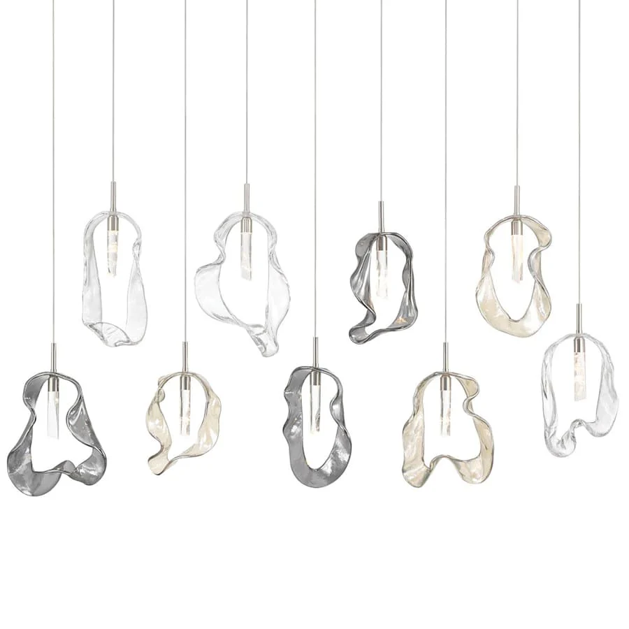Eurofase Lighting Norah 51" Wide Crystal Linear Chandelier - Image 1
