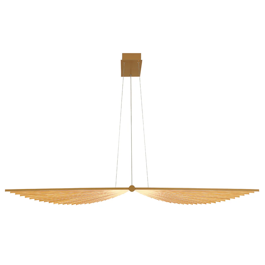 Eurofase Lighting Seraph 59" Wide 3000K LED Linear Chandelier - Image 1