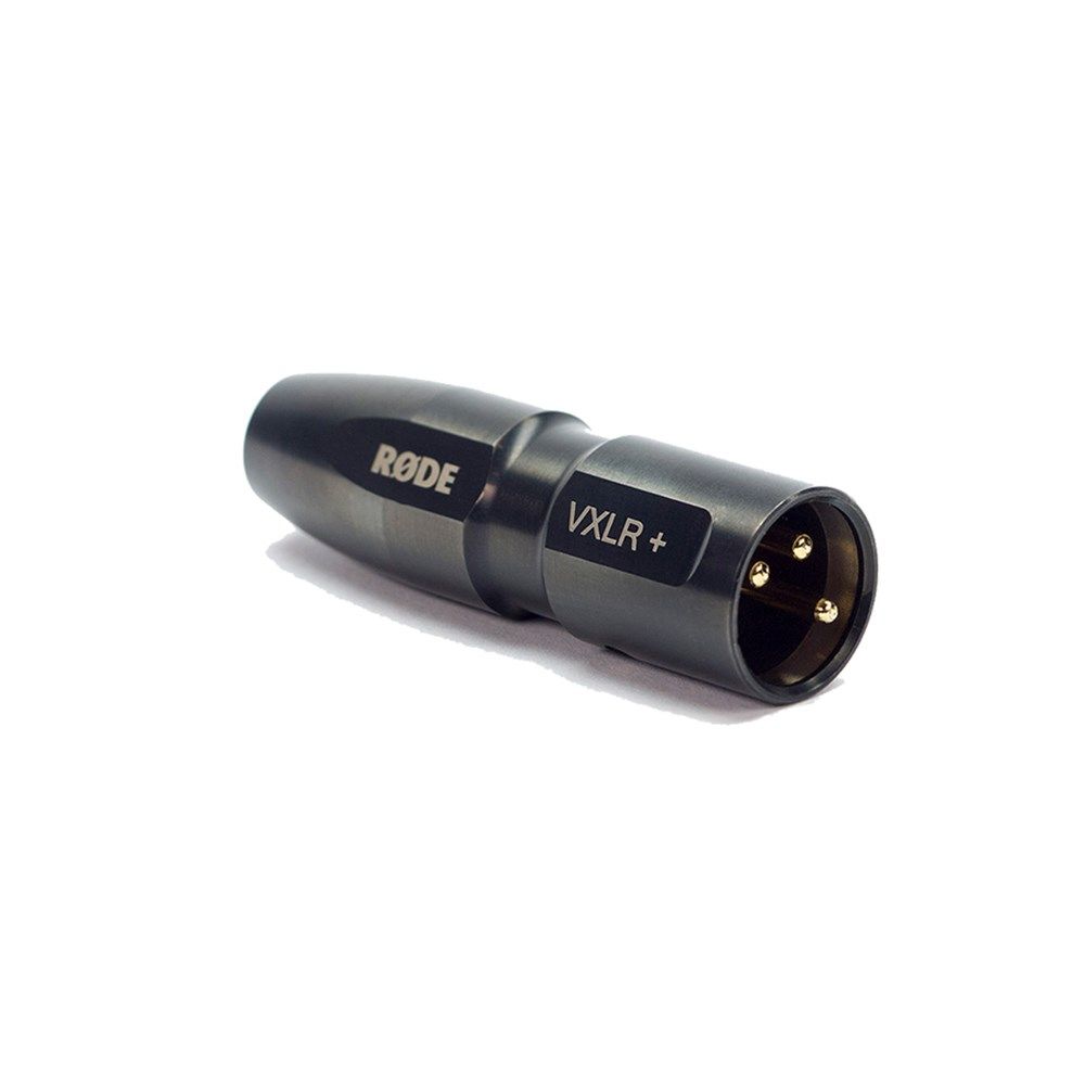 Rode VXLR+ 3.5mm Mini-Jack to 3-Pin XLR(M) Adaptor w/ Power Convertor - Image 1
