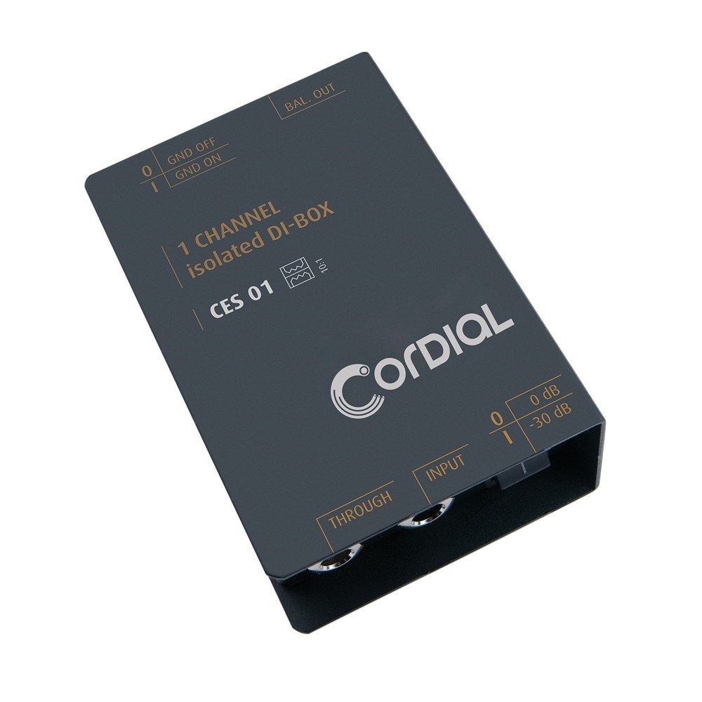 Cordial Select DI Box - 1 Channel Passive - Image 1