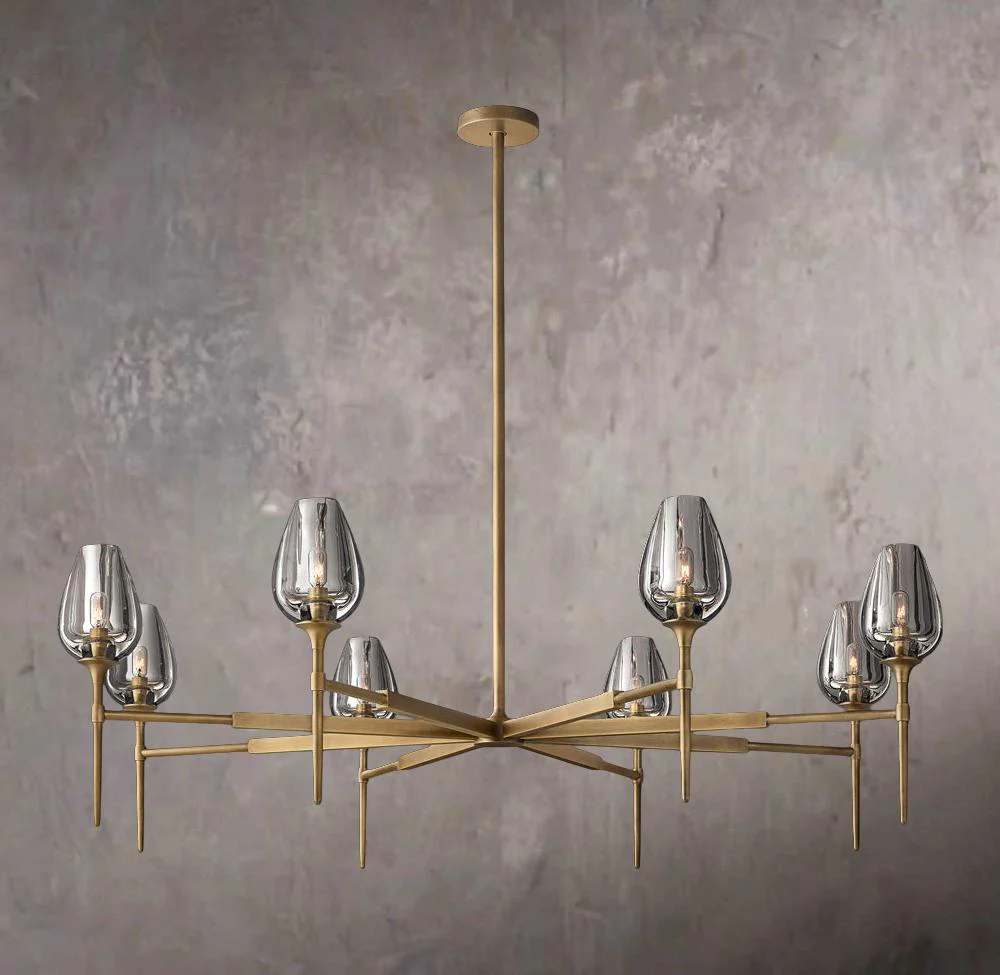 Tulipa Circular Chandelier 54″